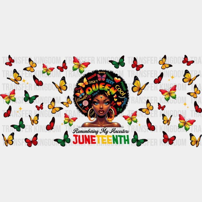 Remembering My Ancestors - Black History Month Cup Wrap UV Sticker Permanent UV DTF Decal