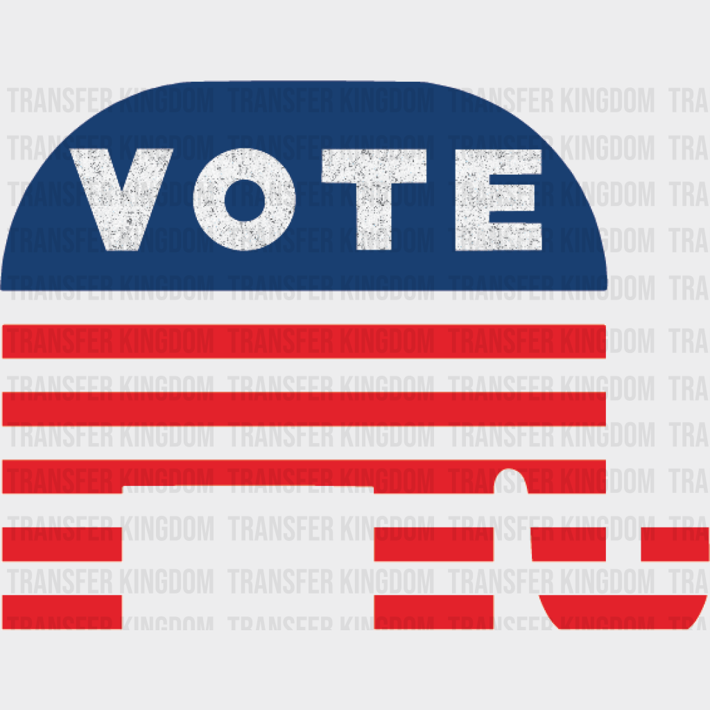 Republican Elephant Vote Design - Theme Dtf Transfer