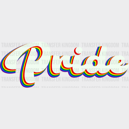 Retro Pride Design - Dtf Transfer