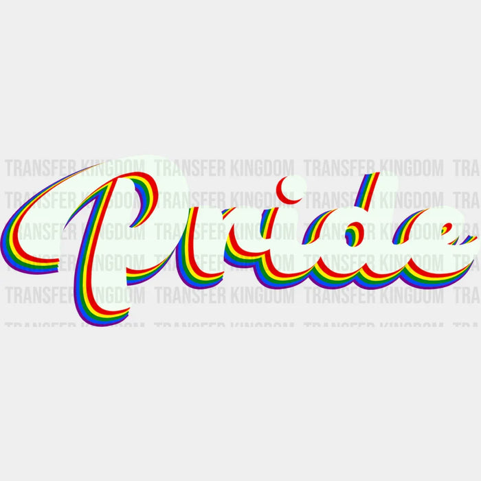 Retro Pride Design - Pride DTF Transfer