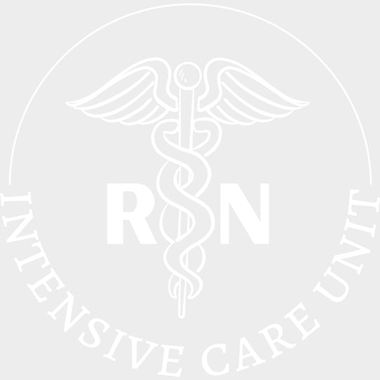 RN Intensive Care Unit - ICU DTF Transfers Adult Unisex - S & M (10’’) / Light Color Design (See Imaging)