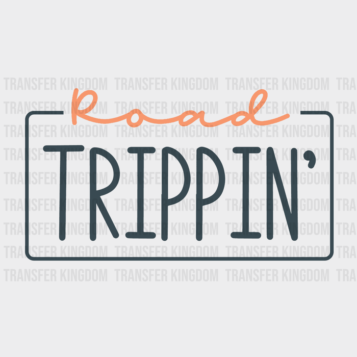 Road Trippin' - Family Vacation Design DTF heat transfer