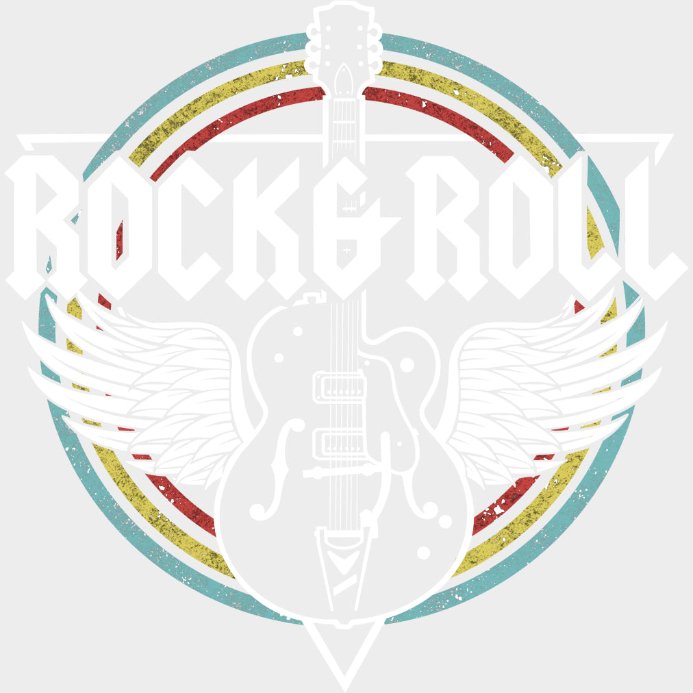 Rock & Roll - Music DTF Transfers transfer-kingdom Light Color Design (See Imaging)