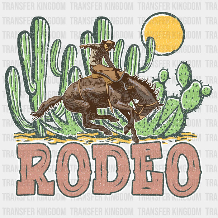 RODEO Cowboy Cactus - Rodeo Houston DTF Transfer