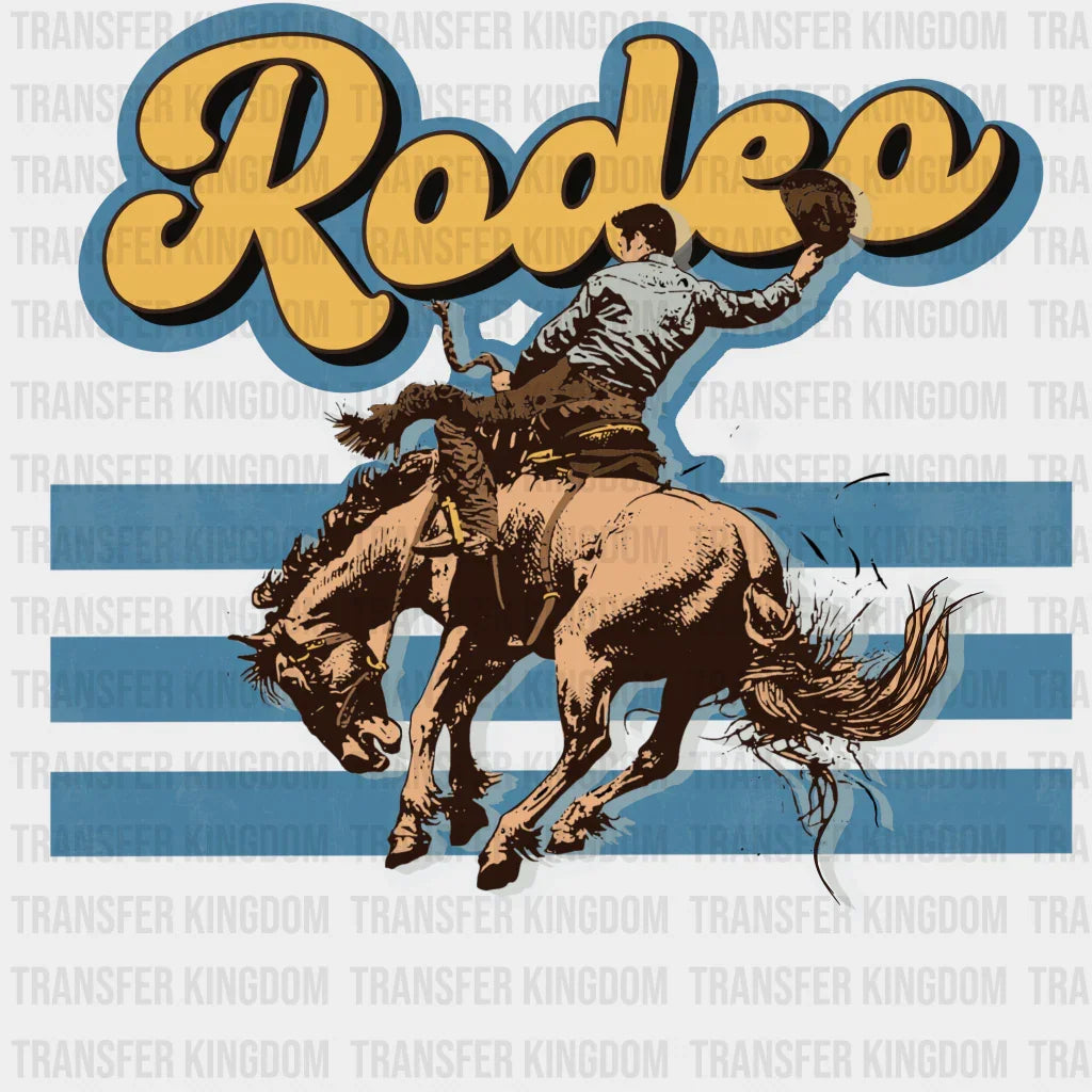 RODEO Cowboy Design - Rodeo Houston DTF Transfer