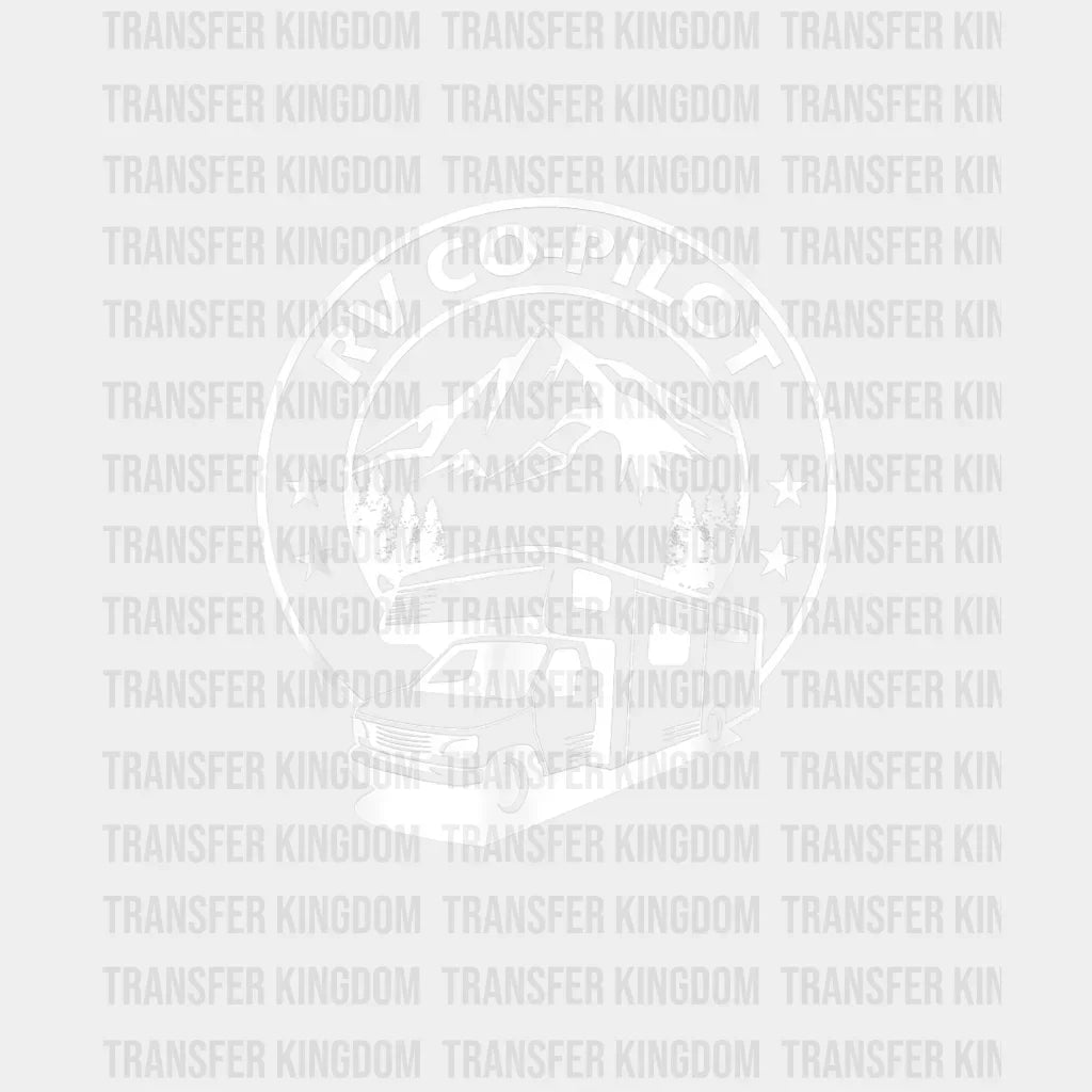 RV - COPİLOT - Vanlife Motorhome Design - DTF heat transfer