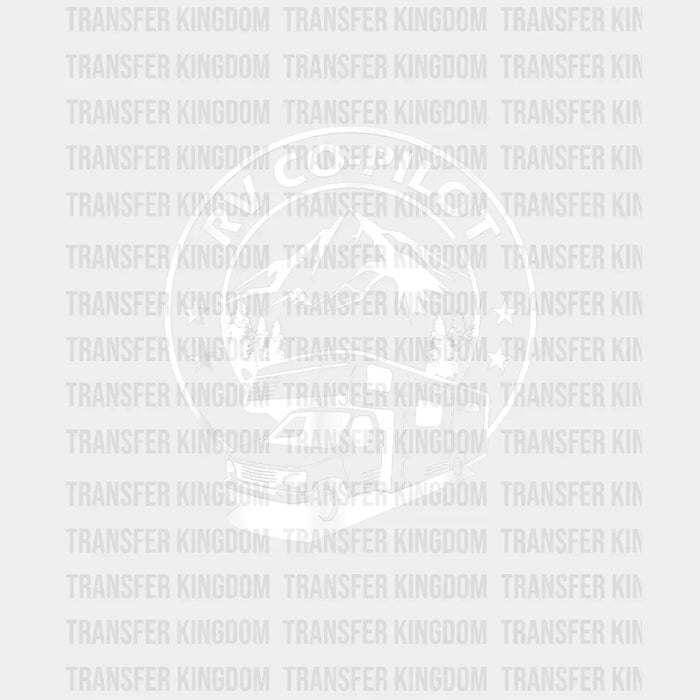 RV - COPİLOT - Vanlife Motorhome Design - DTF heat transfer