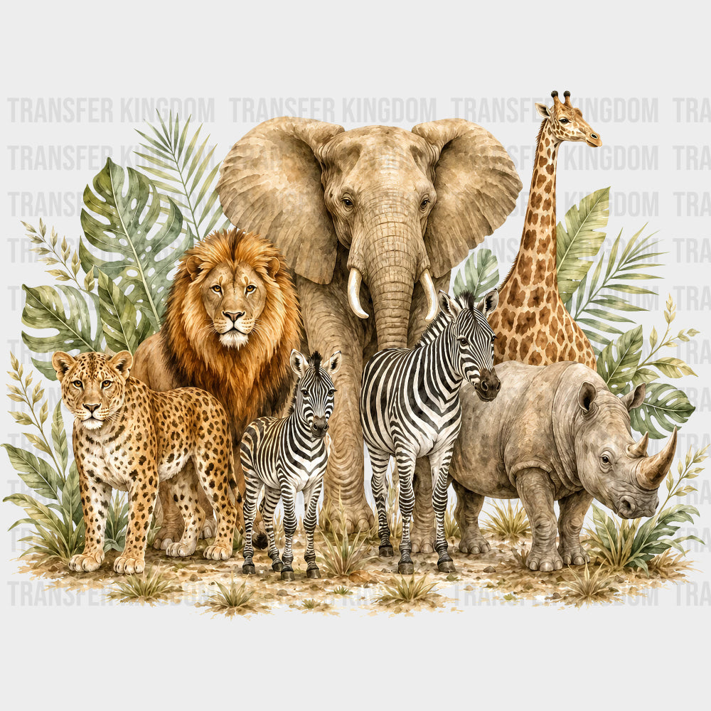 Safari Animals - Animals DTF Transfers