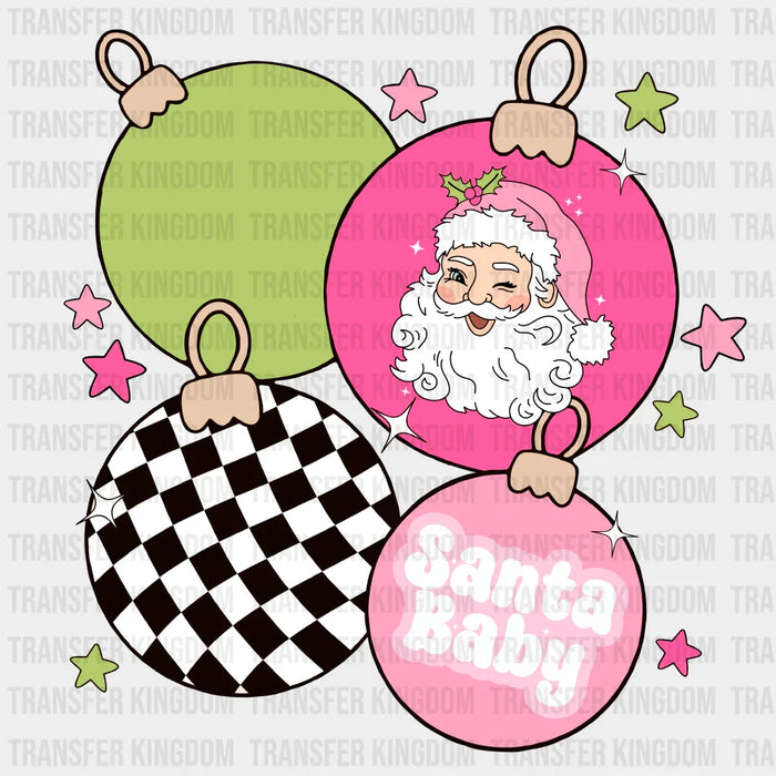 SANTA BABY XMAS Christmas Design - DTF heat transfer