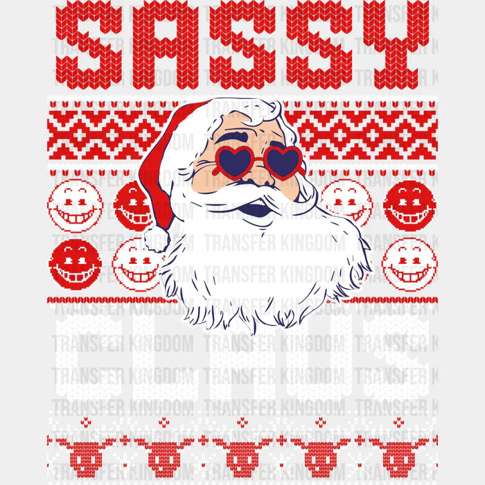Sassy Claus - Christmas DTF Transfer