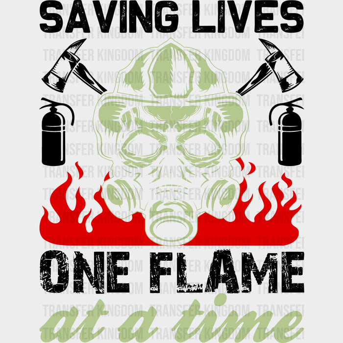Saving Lives One Flame At A Time - Fire Department DTF Transfers