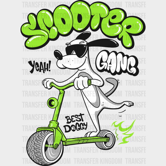 Scooter Gang - Funny DTF Transfer