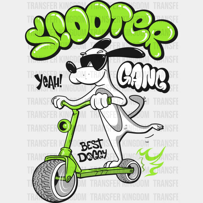 Scooter Gang - Funny DTF Transfer