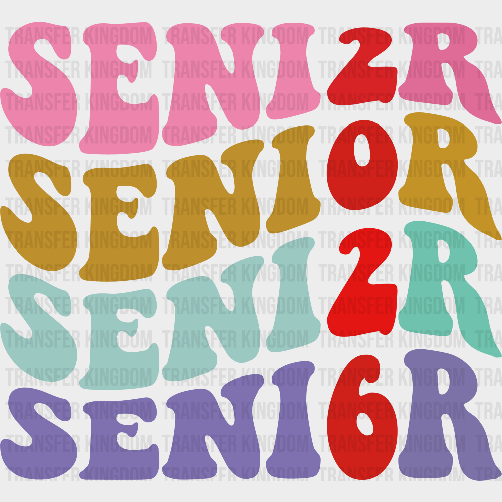 Seni2026r - Graduation DTF Transfer