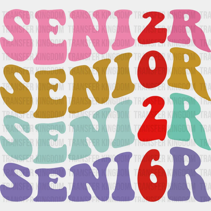 Seni2026r - Graduation DTF Transfer