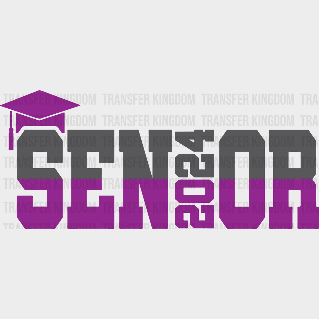 Senior 2024 - Graduation Dtf Transfer