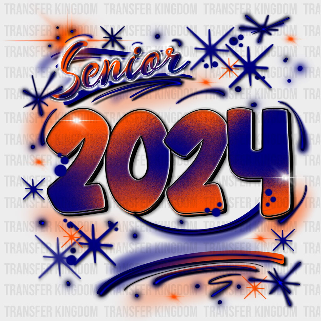 Senior 2024 Spark - Graduation Dtf Transfer