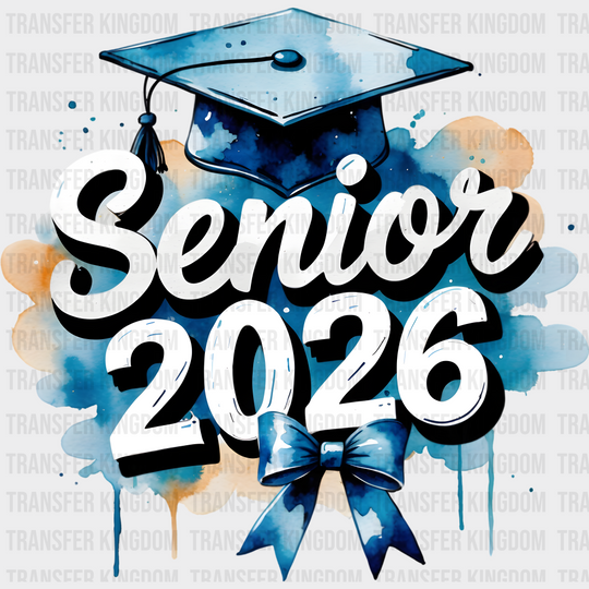 Senior 2026 Blue Cloud - Graduation DTF Transfer