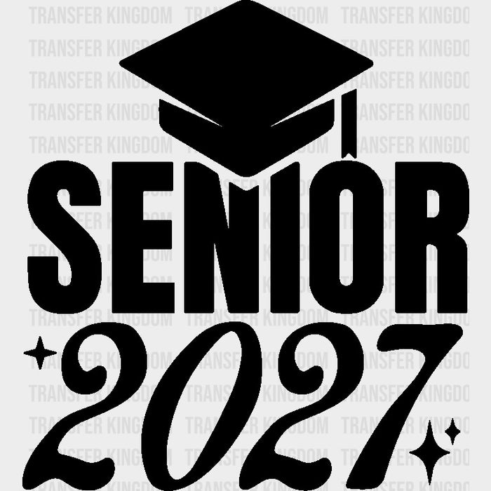 Senior 2027 B&W - Senior DTF Transfers
