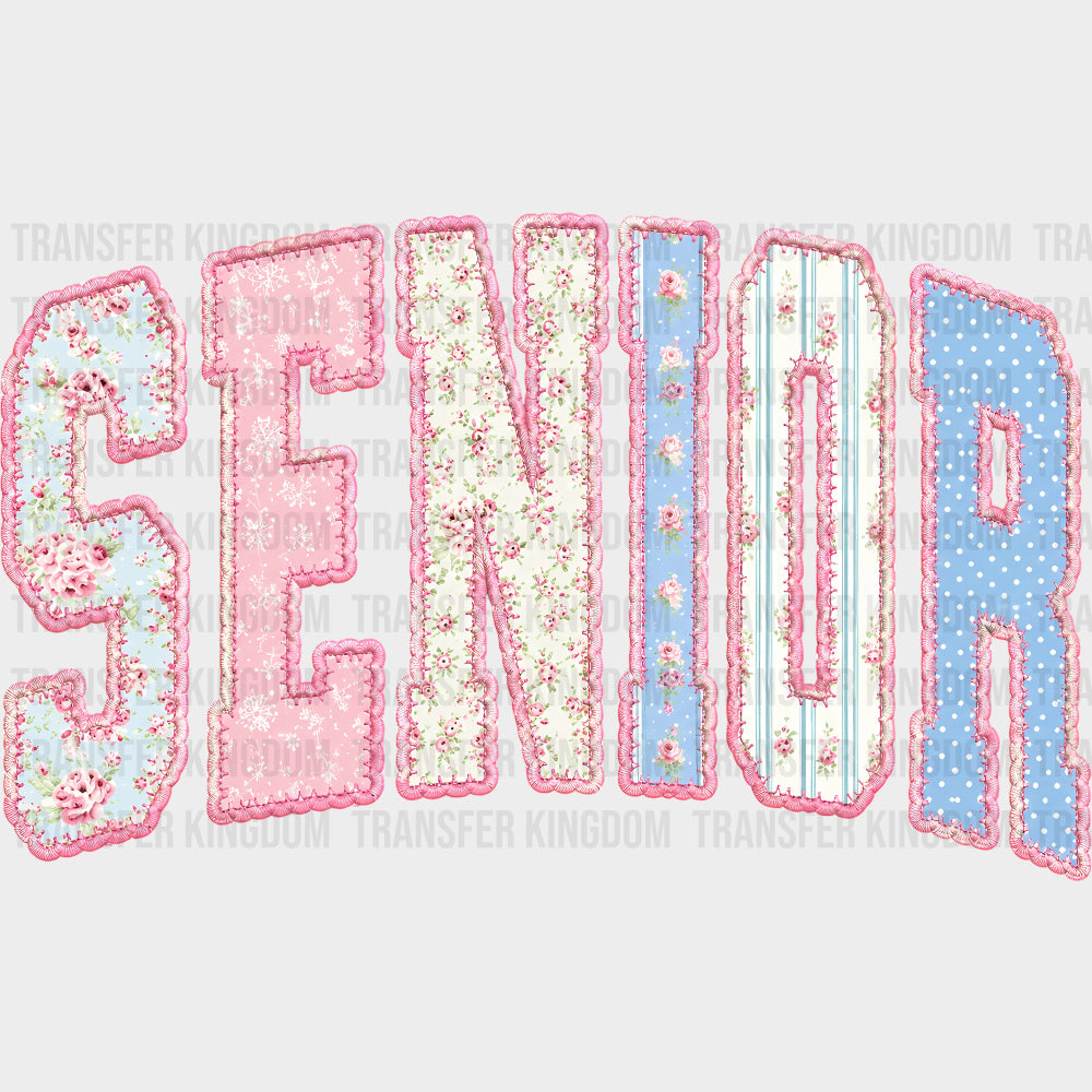 Senior Pink - Senior DTF Transfers