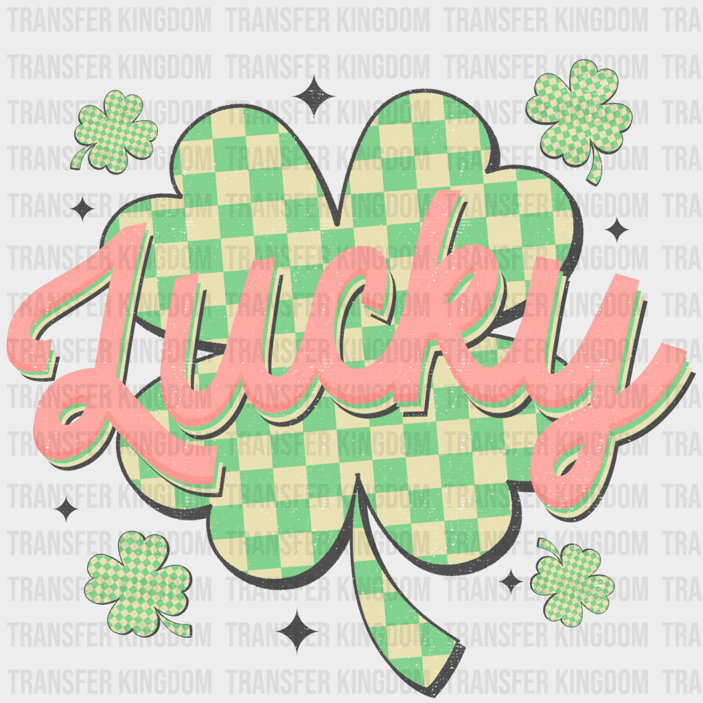 Shamrock Lucky - St. Patrick’s Dtf Heat Transfer