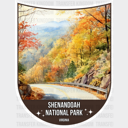 Shenandoah National Park Virginia - National Parks DTF Transfer