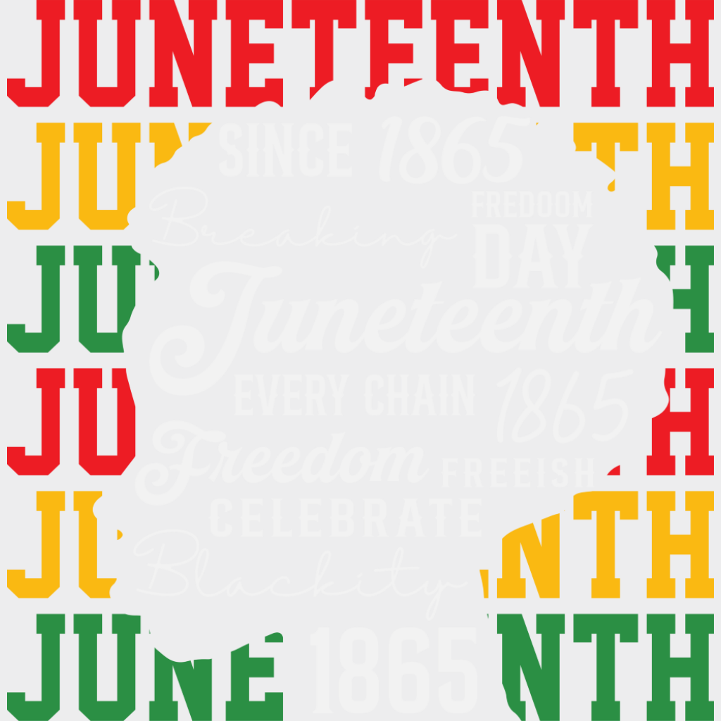 Since 1865 Freedom Day - Juneteenth DTF Transfer Adult Unisex - S & M (10’’) / Light Color Design (See Imaging)