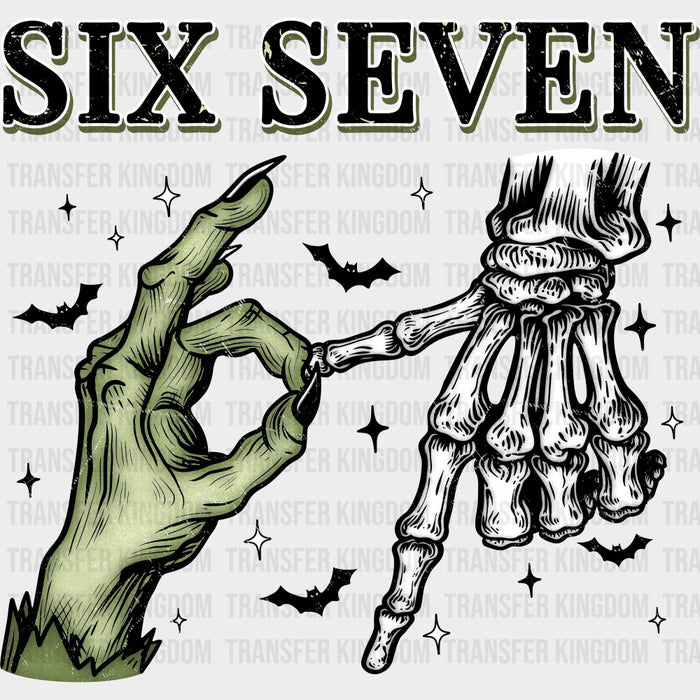 Six Seven - Skeleton DTF Transfers