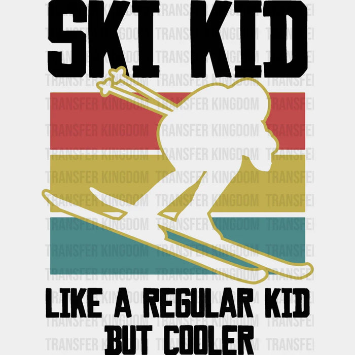 SKI KID - Skiing DTF Heat Transfer