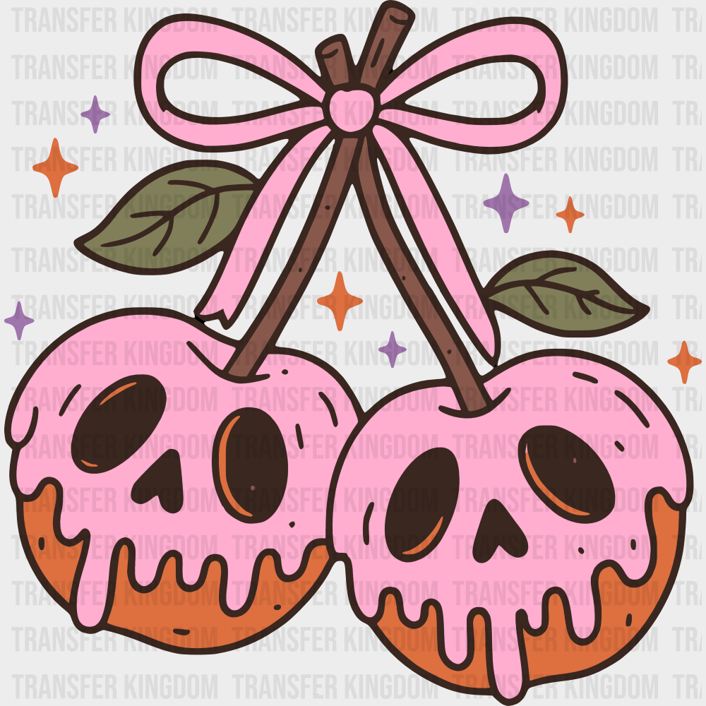 Skull Groundcherry - Halloween DTF Transfer