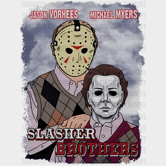 Slasher Brothers - Halloween Iron On Dtf Transfer