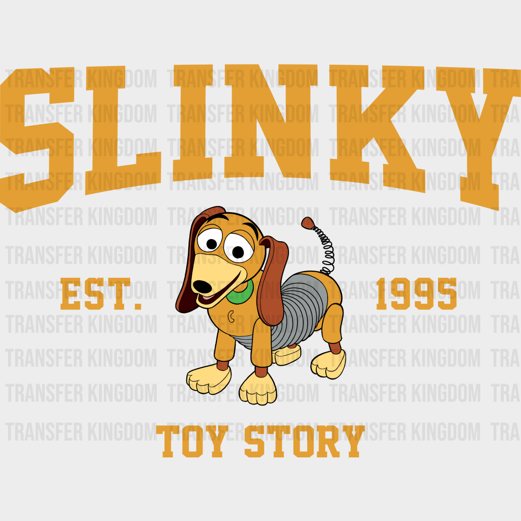 Slinky Est. 1995 Toy Story Disney Dtf Transfer