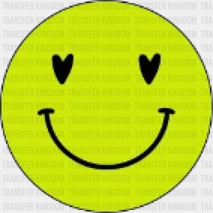 Smiley Face - Retro Summer - Retro Smiley - Aesthetic Retro Design - Good Vibes DTF heat transfer