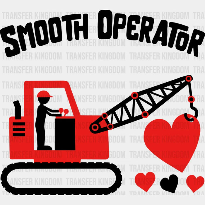 Smooth Operator Heart - Valentine's Day DTF Transfer