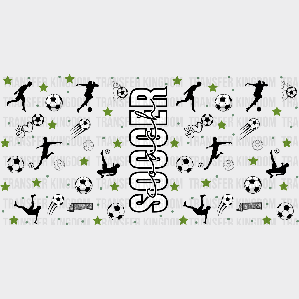 Soccer Coach Design - Cup Wrap Uv Sticker Permanent Dtf Decal