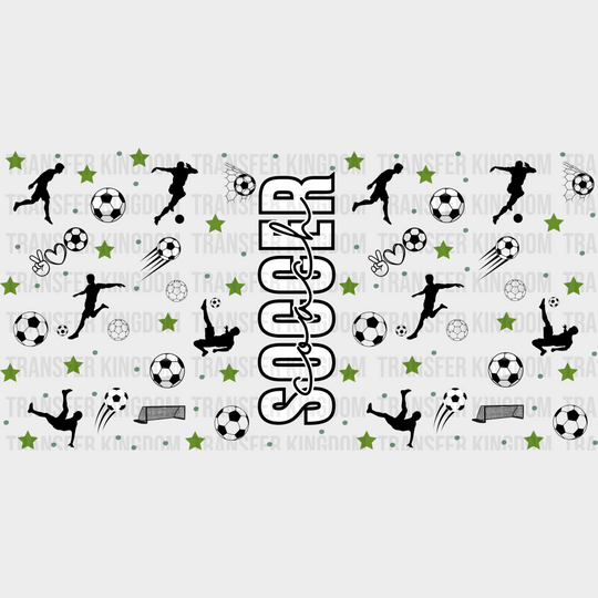 Soccer Coach Design - Cup Wrap Uv Sticker Permanent Dtf Decal