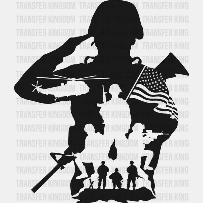 Soldier Dark Design - Army DTF Transfer
