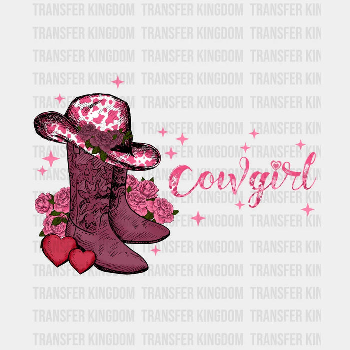 SOLO COWGIRL - Valentine's Day DTF heat transfer