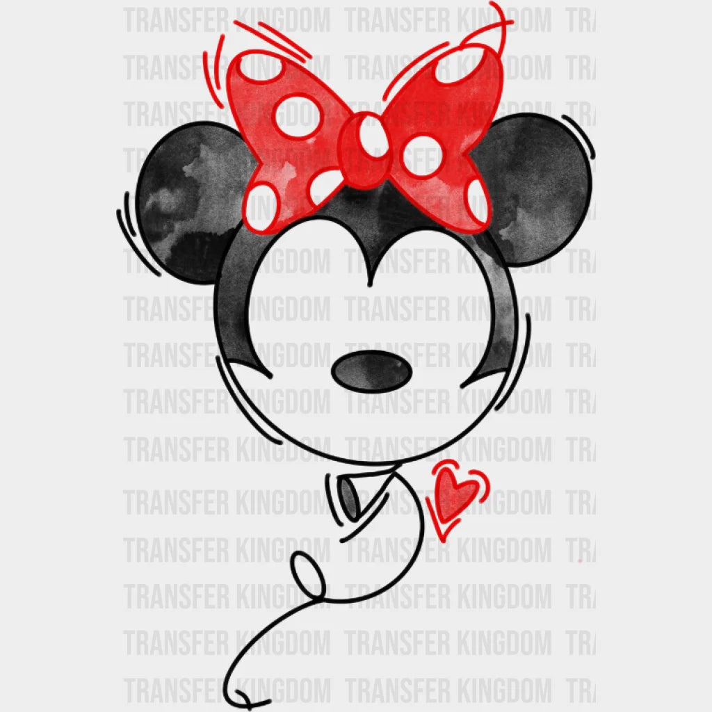 Sorcerer Mickey And Minnie Balloons Design - Dtf Heat Transfer