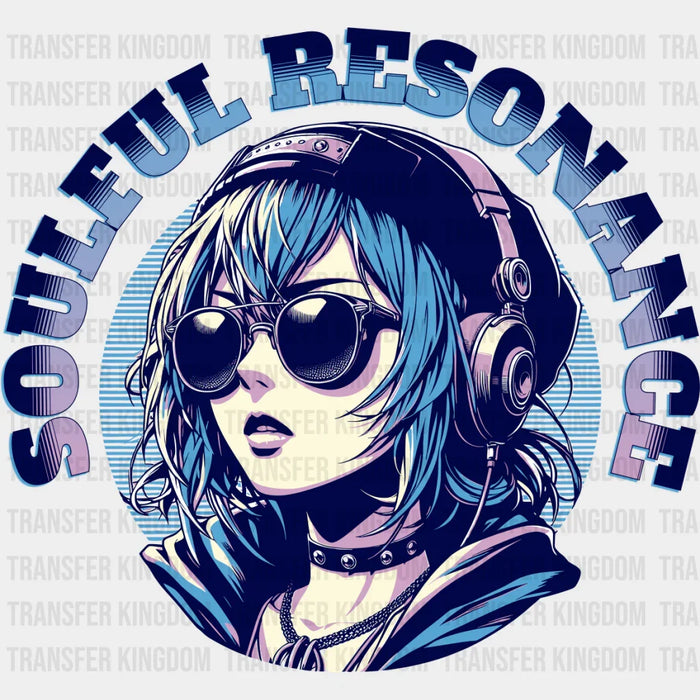 Soulful Resonance - Anime DTF heat transfer