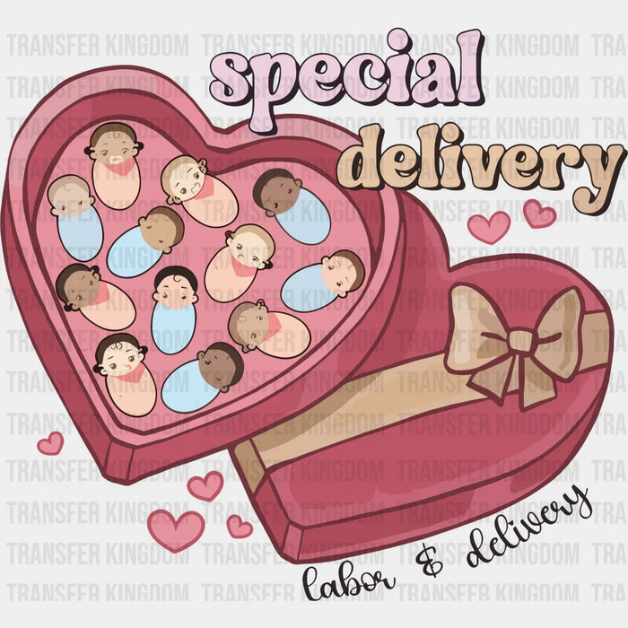 Special Delivery Valentine's Day Design - DTF heat transfer