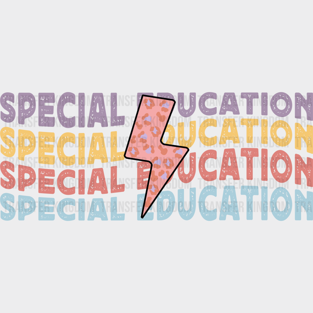 Special Education - Ed Dtf Heat Transfer