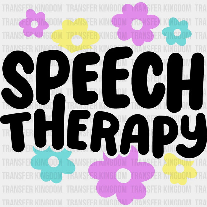 Speech Therapy Design  - Therapist DTF Heat Transfer