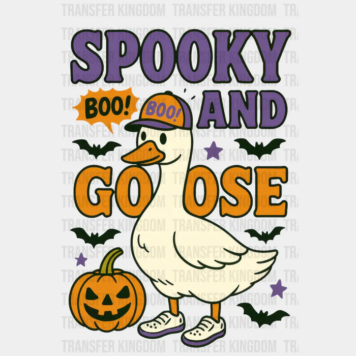 Spooky And Goose - Halloween DTF Transfer