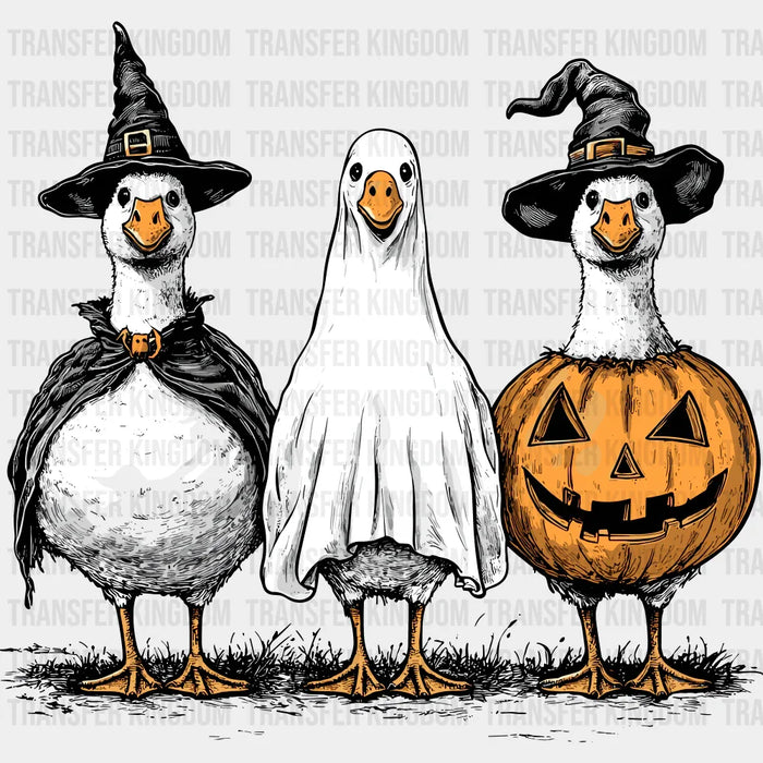 Spooky Geese - Halloween DTF Transfer
