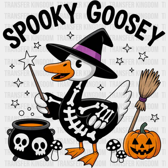 Spooky Goosey Witch - Halloween DTF Transfer