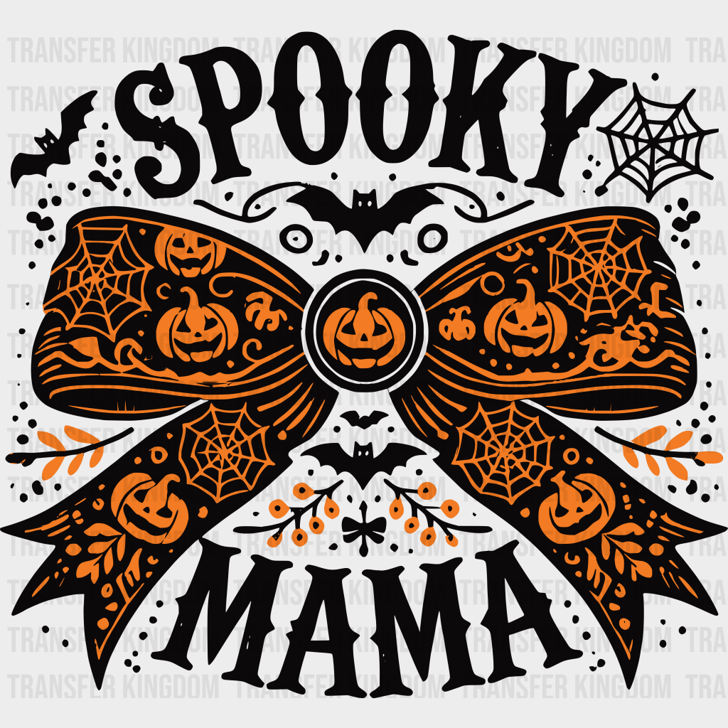 Spooky Mama Coquette - Halloween Dtf Heat Transfer