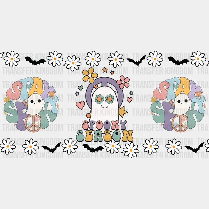 Spooky Season Stay Spooky - Halloween Cup Wrap UV Sticker Permanent UV DTF Decal
