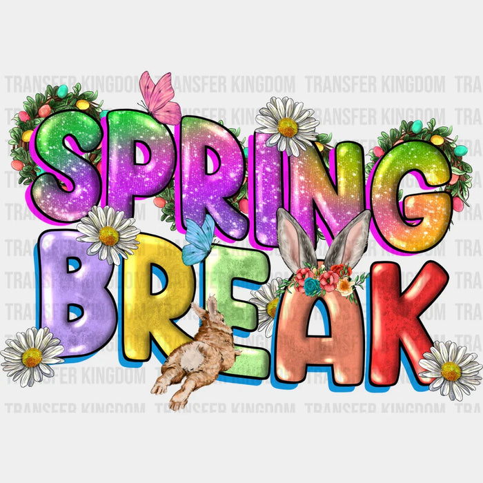 Spring Break - Spring DTF heat transfer