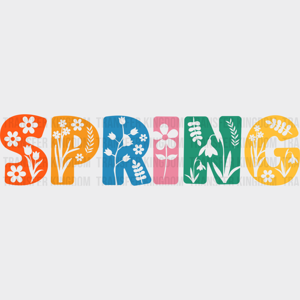 Spring Colorful - Spring DTF Transfer